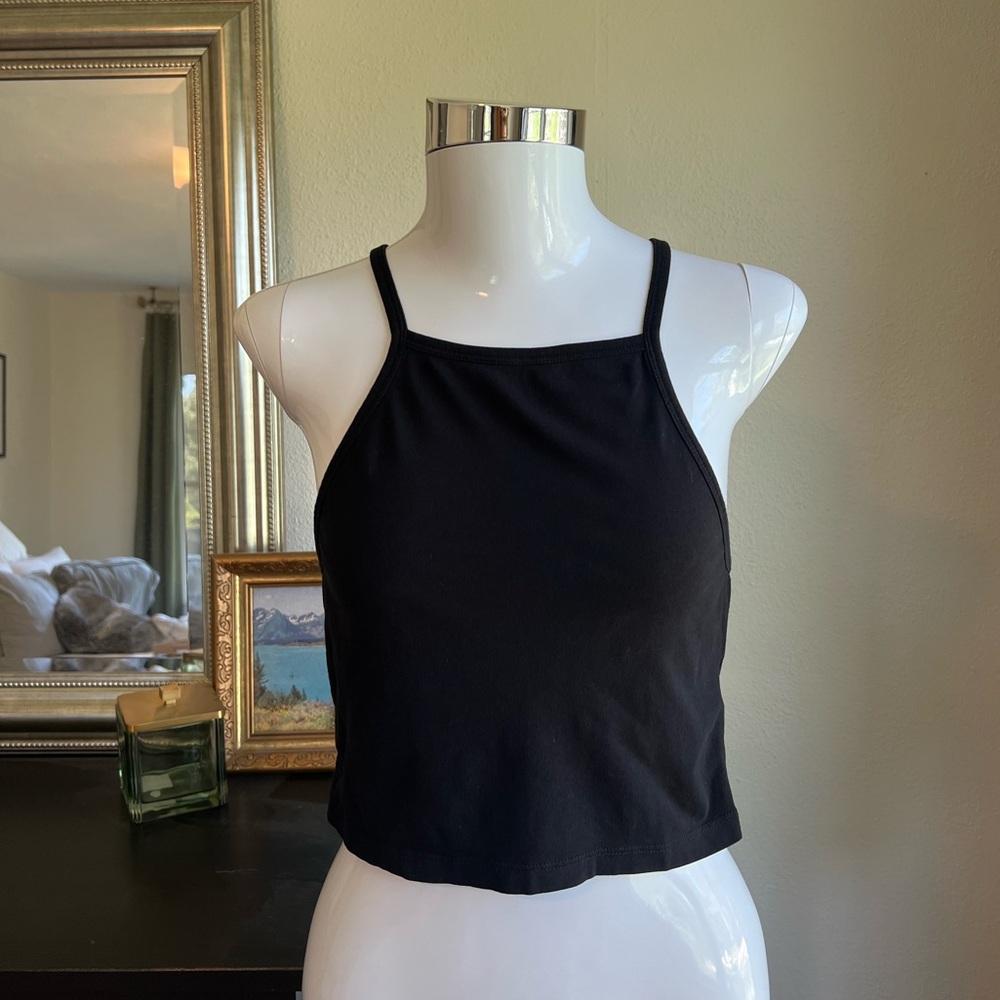 Black Crop Top